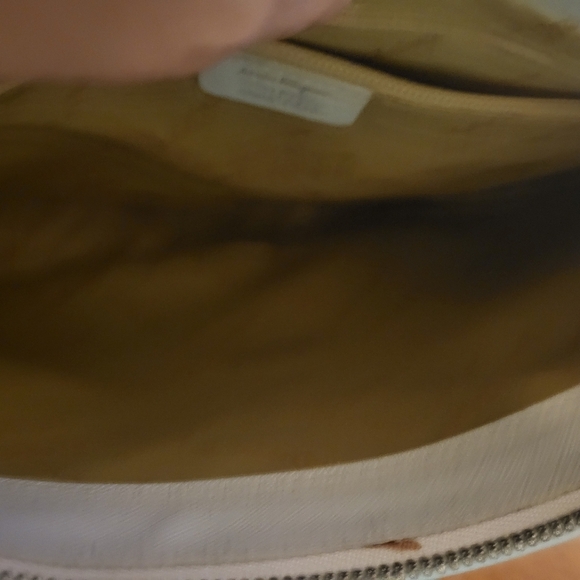 Salvatore Ferragamo Cream Shoulder Bag with Scarf Accent - Picture 10 of 11